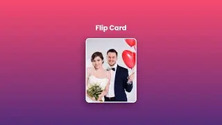 HTML CSS Flip Card with Responsive | Flip Card Responsive @raselcoder