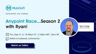 What has MuleSoft Mentor Ryan Hoegg done now?! Let's race to see who can build an API fastest.