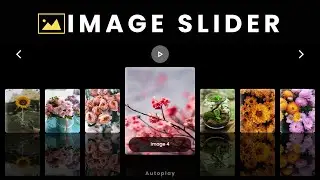 Create Animated Image Slider with Auto-Play/Pause using HTML CSS and JS