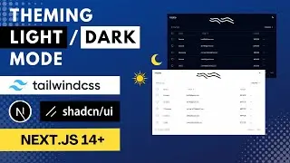 Next.js 14 Theming with Shadcn UI - Shadcn UI Tutorial