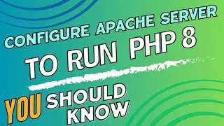 👉 configure apache server to run php 8  ✅