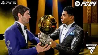 FC 24 - Jude Bellingham Wins 2024 Ballon dOr | PS5™ [4K60]