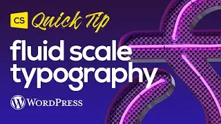 One Simple Trick for Better Web Typography (Fluid Scale)