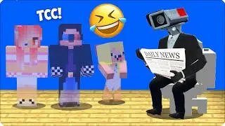 🤠Мы Затроллили КАМЕРАМЕНА ПРЯТКАМИ в Майнкрафте! 100% Троллинг Ловушка Леска Нубик Шеди Брок