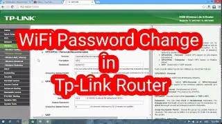 wifi password change in tp-link router | Tp link | madan kc