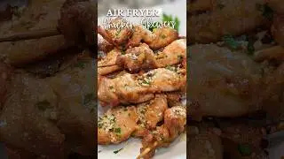 Air fryer chicken skewers need to be on your menu this week!#easydinners #airfryerrecipes