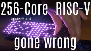 DIY 256-Core RISC-V super computer