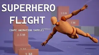 Superhero Flight (G.A.S) - Unreal Engine 5.4