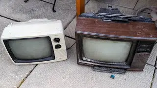 A look at some real dirty CRT TVs