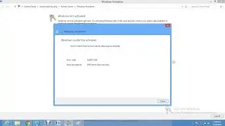 How to solve Error 0x8007232B Windows couldn't be active in windows 8, Win10  Hindi/Urdu/ English