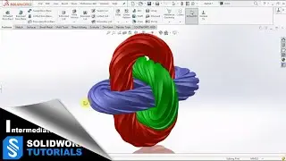 SolidWorks Tutorials- Building part from drawing-Part#4