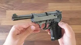 Обзор страйкбольного пистолета Walther P38 от Maruzen