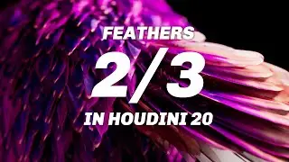 New In Houdini 20: Feathers 02 - Grooming Feathers