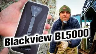 Blackview BL5000 - защищённый игровой. Порвал полуось на УАЗ.