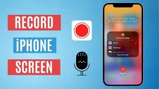 How to record screen on iPhone | iPhone screen recording with sound