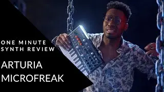 ONE MINUTE SYNTH REVIEW!!! Ep. 19 Arturia Microfreak (Halloween Special)