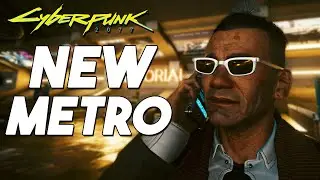 Exploring Petrochems Hidden Metro Station | Cyberpunk 2077