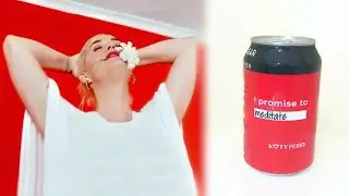 Katy Perry Coca Cola Can Limited Edition 'I Promise To Meditate' #OpenToBetter (Unboxing)