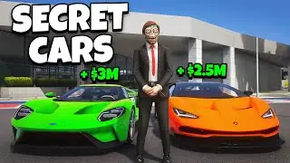 Robbing Secret Car Dealership in GTA RP!