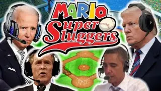 US Presidents Play Mario Super Sluggers