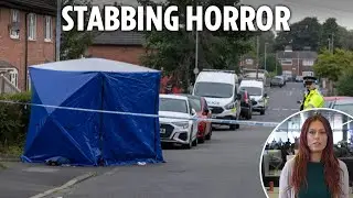 Woman, 43, dead & girl, 17, among two fighting for their lives after triple stabbing in Manchester