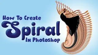 Photoshop tutorial - spiral in photoshop