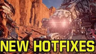 Horizon Zero Dawn Thunderjaw got a little bit HARDER - HOT FIXES (Horizon Zero Dawn update)