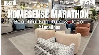 HOMESENSE HAS IT ALL! DECOR & FURNITURE MARATHON | 2 Homesense Locations Austin