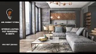 VRAY NEXT 3DS MAX INTERIOR FAST SETUP IN 4 MINTS