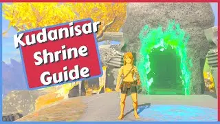 Kudanisar Shrine Guide + Chests in Zelda Tears of the Kingdom (Bridging the Sands) (TOTK)