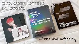 🌷unboxing ateez’s fellowship concert dvd | regular ver.