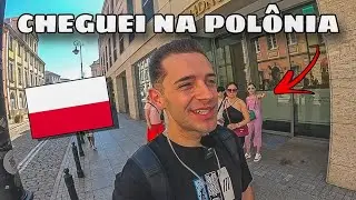 Minha primeira vez na Polônia 🇵🇱😍 Primeiras impressões sobre a cidade de Varsóvia 😱