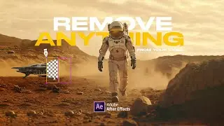 Remove anything from a video - After Effect | Step by Step
