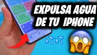 Como quitar agua del altavoz del iPhone