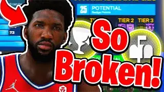 This GAME CHANGING NBA 2k23 Glass Cleaning Finisher Build Is A CATFISH!