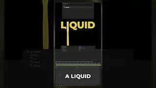 Liquid Drip Text Animation Tutorial in Adobe After Effects #short #aftereffectstutorial