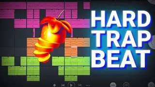 How to make a Hard trap beat | Fl Studio Mobile (fast tutorial)