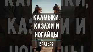 Калмыки,казахи и ногайцы братья? 