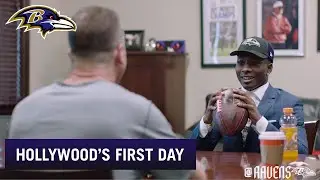 Behind-the-Scenes of Hollywood Brown’s First Day as a Raven | Baltimore Ravens