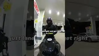 Cop stalks bikers