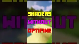 How to get Shaders WITHOUT Optifine #minecraft #curseforge #gaming #shaders