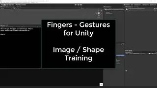 Image and Shape Recognition Training with Fingers - Touch Gestures for Unity