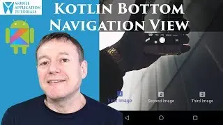 Kotlin BottomNagivationView Android development tutorial