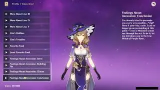 LISA ALL VOICE LINES (JAPANESE)