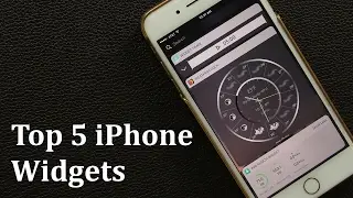 Top 5 Widget Apps for your iPhone for 2017