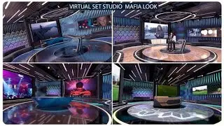 Virtual set Studio Mafia Look AFTER EFFECTS Template Videohive 33677500