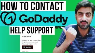 How to Contact GoDaddy Chat Support from Pakistan | GoDaddy Chat Support Not Showing Not Working