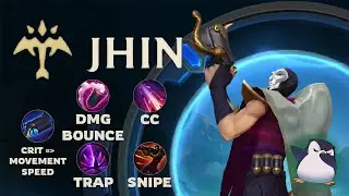 Wild Rift : Jhin 🔫4️⃣ - Champion Gameplay