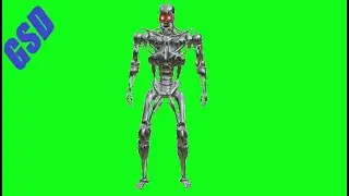 Terminator T-800 Green Screens