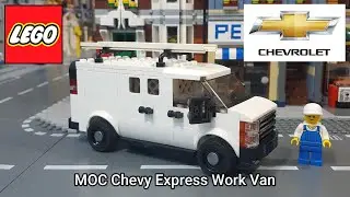 LEGO MOC Chevy Express Work Van